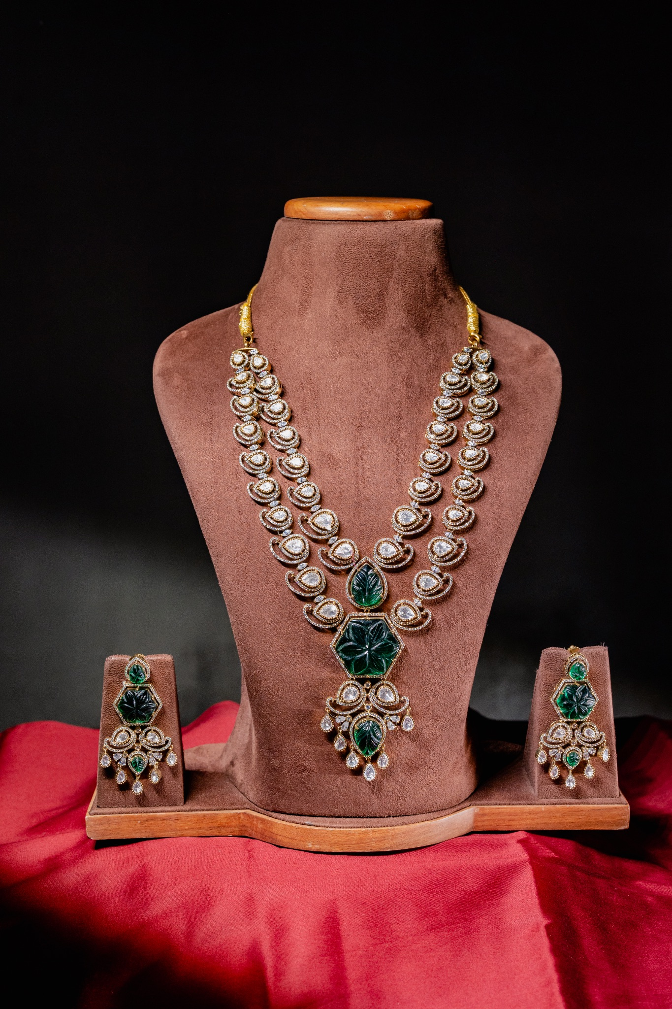 Emerald Cascade Necklace