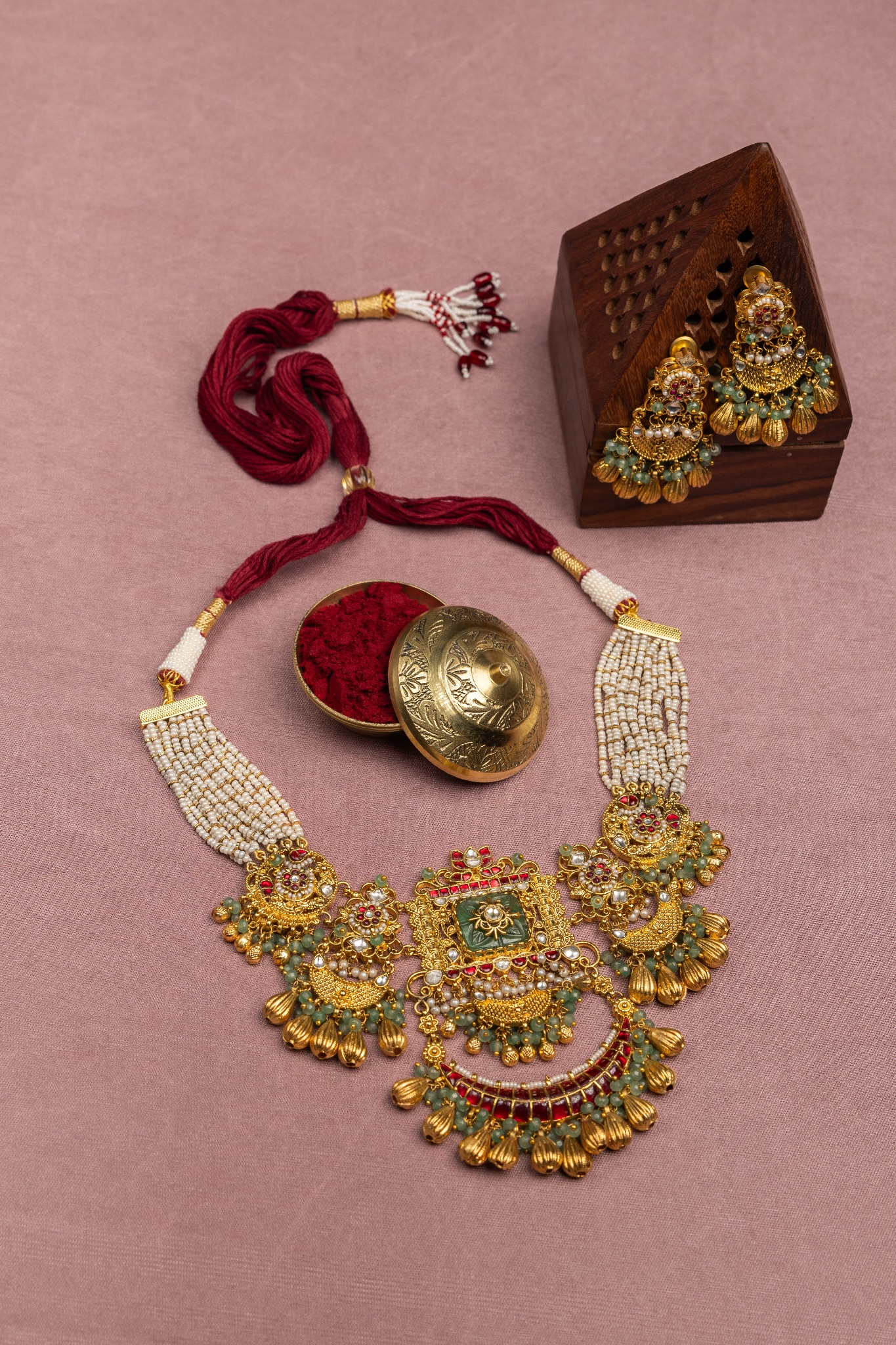 Gold Mohini Set
