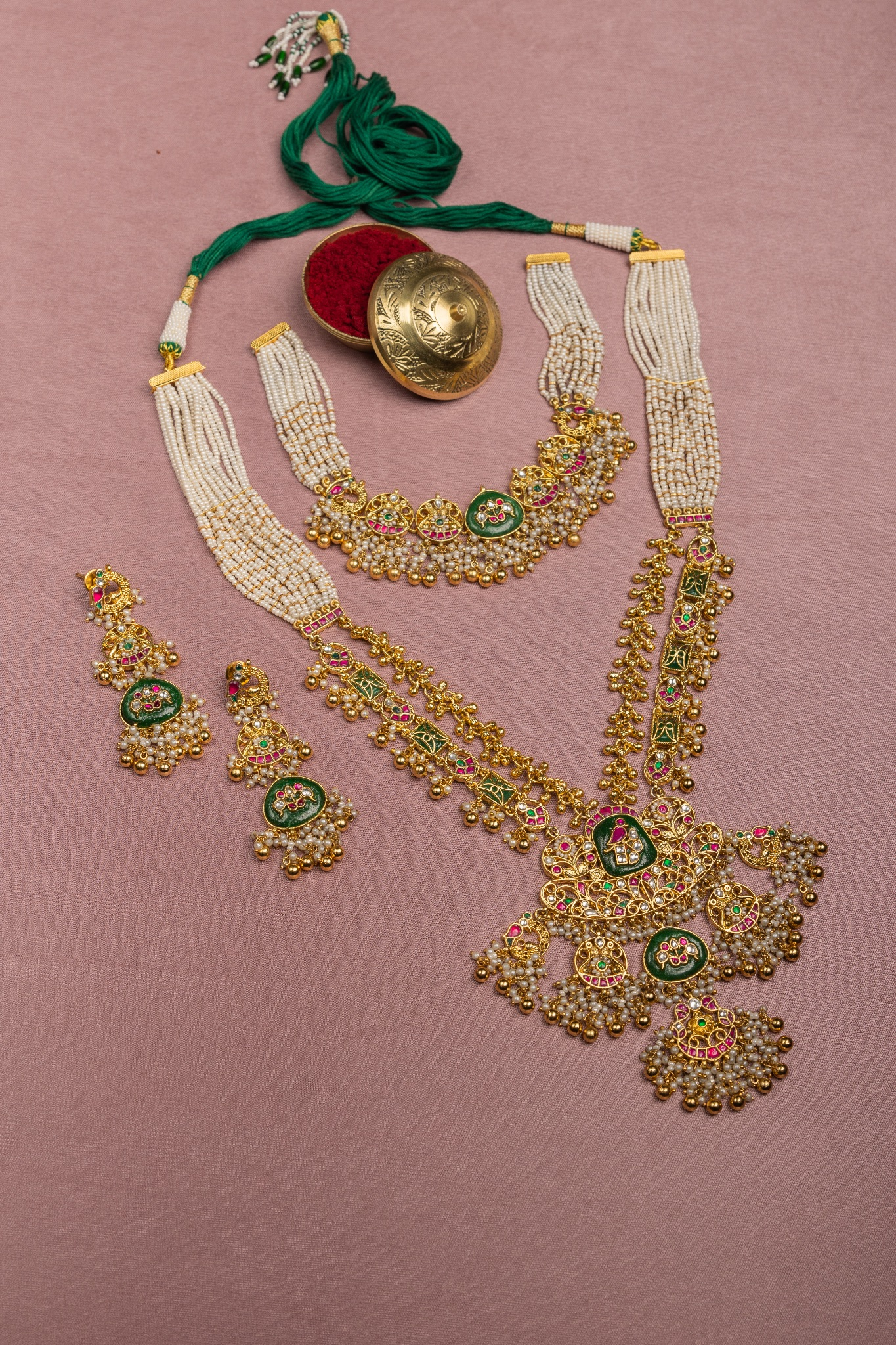 Padmashree Kundan Bridal Set