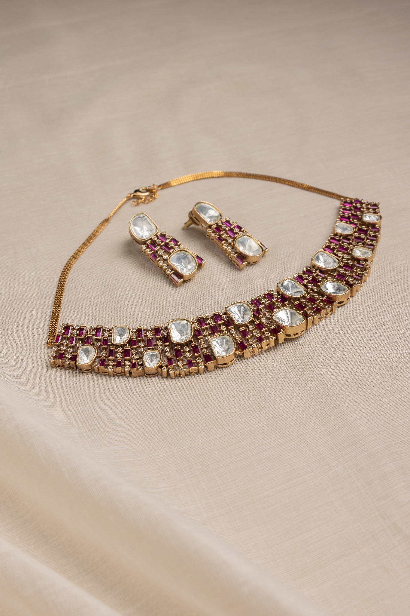 Ruby Radiance Choker
